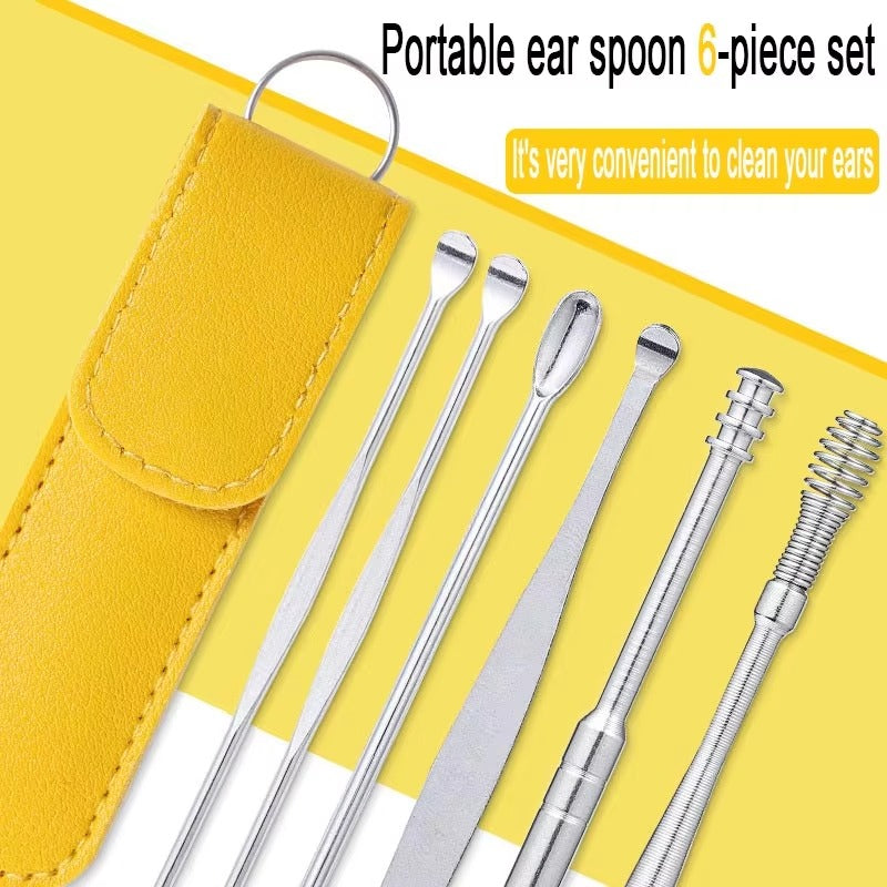 Ear Wax Cleaning Kit – 6 Pcs Ear Picks